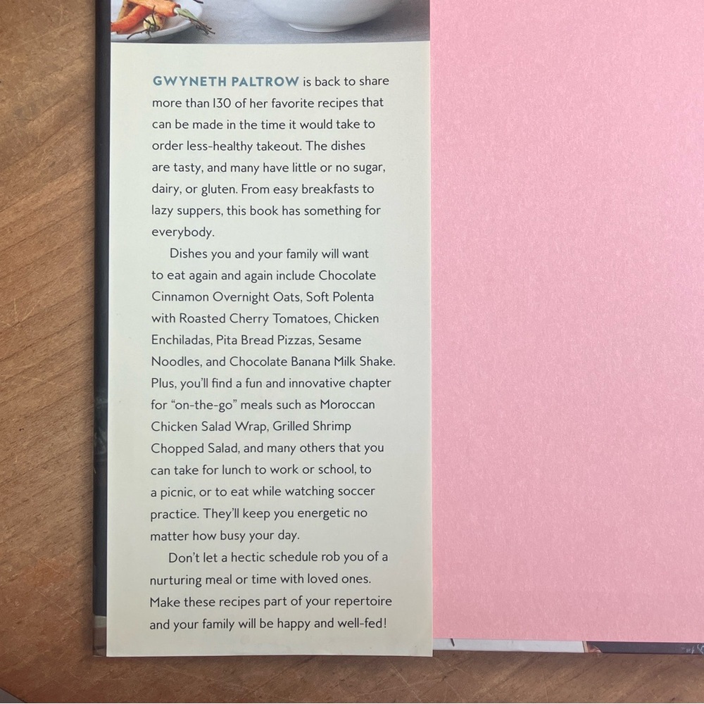 It's All Easy by Gwyneth Paltrow - hardcover cookbook - Picture 5 of 16